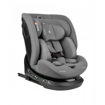 Kikka Boo i-Hike Καθισματάκι Αυτοκινήτου i-Size με Isofix Light Grey 31002100079